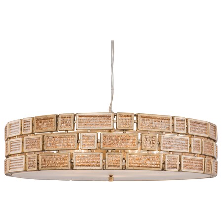 Varaluz Harlowe 5-Lt Drum Pendant 255P05HG